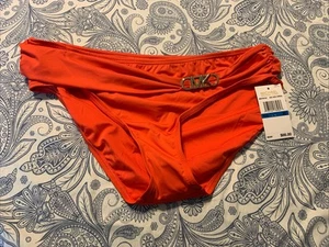 Michael Kors Ladies Bikini Bottom Size XL Sea Coral - Picture 1 of 5