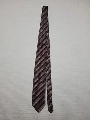 Corbata Giorgio Brutini Gris Bronce Azul Geométrica Tejido Poliéster Foto 1 de 4