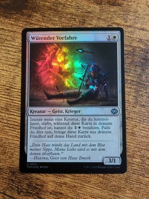MAGIC THE GATHERING Drachensturm Wütender Vorfahre U TDM0013 NM Foil - Bild 1 von 4