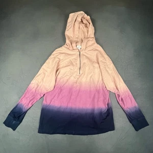 Sudadera J. Jill Fit Tie Dye Ombré Con Capucha Pequeña Tencel Modal Delgada X-07 - Imagen 1 de 9