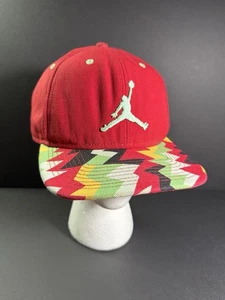Air Jordan Hat Men Red Hare Space Jam Jumpman Logo Snapback Cap Vintage - Picture 1 of 18