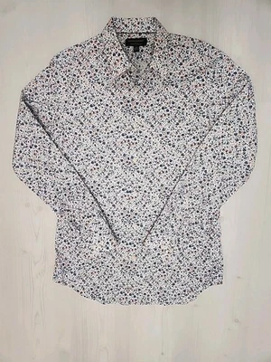 Banana Republic Non Iron Tailored Slim Fit Mens Long Sleeve Dress Shirt Medium - Image 1 of 4