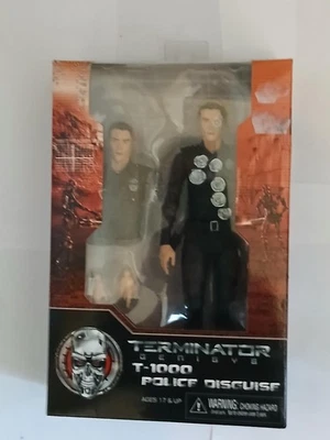 NEUF SCELLE - NECA T-1000 Police Disguise - Terminator Genisys - Série 1 - Photo 1/2