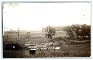 Stillwater Minnesota MN RPPC Photo Postcard Birdseye View New State Prison c1940 - Picture 1 of 2