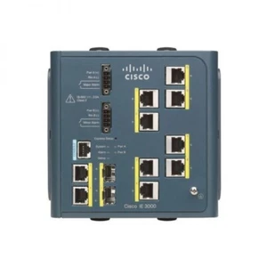 NEW CISCO IE-3000-8TC-E MANAGED IE SWITCH BASE MODULE 8 X 10/100/100BASE-TX - Picture 1 of 5