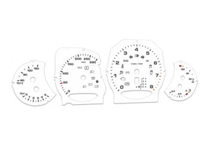 For Porsche Cayenne White - Speedometer gauges from MPH to km/h Gauges - Picture 1 of 6