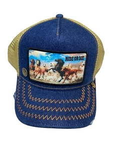 Goorin Bros The Farm Ride Or Die Stampede Truckermütze - neu mit Etikett - Bild 1 von 6