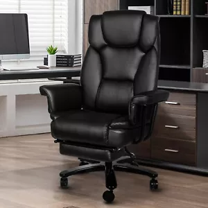 400LBS Big and Tall Office Chair - 160° Reclining High Back Computer Chair - Picture 1 of 10