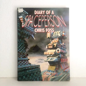 Diary of a Spaceperson, Chris Foss. Paper Tiger, 1990 Impecable - Imagen 1 de 11