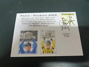 (754) 15-4-25 - Paris-Roubaix cycle race : men and women winners (A) - Picture 1 of 2