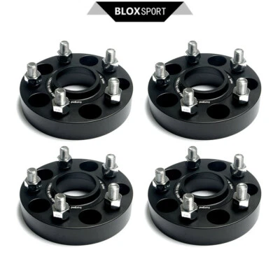 2Pairs (Front 25mm + Rear 30mm) For Land Rover Discovery 2 PCD5x120 Wheel Spacer - Image 1 of 4