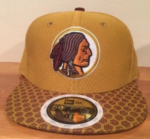 Washington Redskins New Era NFL Youth On Field 59FIFTY Fitted Hat 6 3/8 - Picture 1 of 5