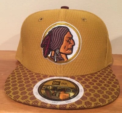 Бейсболка Washington Redskins New Era NFL молодежная на поле 59FIF 6 3/8 - Изображение 1 из 4