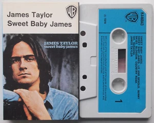 JAMES TAYLOR - SWEET BABY JAMES (WARNER K446043) 1970s UK CASSETTE TAPE - Picture 1 of 4