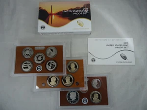 2015-S US Mint Proof Set w/ Box & COA 14 Coins United States Clad - Picture 1 of 6