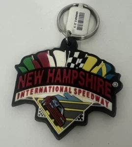 New Hampshire International Speedway Schlüsselanhänger Schlüsselanhängsel Ring Nascar Gummi - Bild 1 von 3