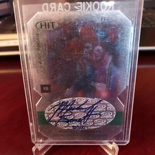 2001 SAGE Hit Auto Die-Cut #83/100 Michael Bennett #A29 Rookie Auto RC