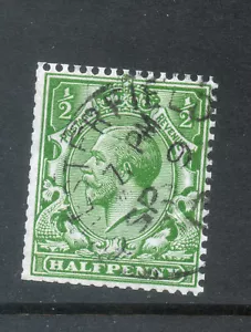 GB 1913 .5d wmk mult cypher SG 397 fine used, but perfs trimmed a bit, cat £180 - Picture 1 of 2