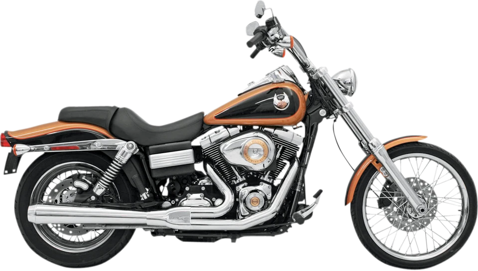 Escape Bassani Road Rage, cromo - largo - Harley Dyna FXD 2006-2017 - 13111J Foto 1 de 1
