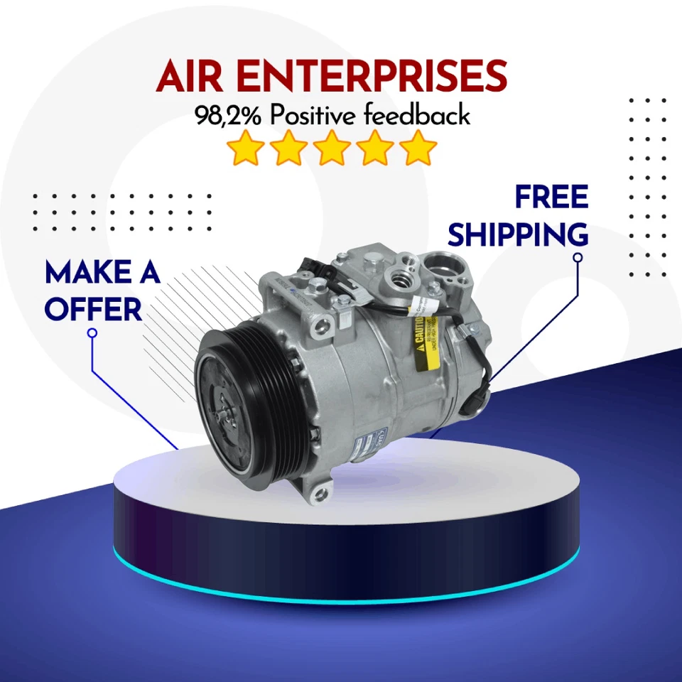 Compressor A/C Fit Mercedes-Benz C300 2013, Mercedes-Benz C350 2013-2014 - Image 1 of 1