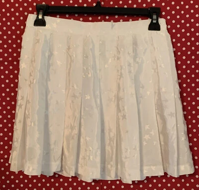 Falda de tenis de golf plisada con estrellas blancas cola vintage para mujer 6 hecha en EE. UU.🇺🇸 Foto 1 de 4