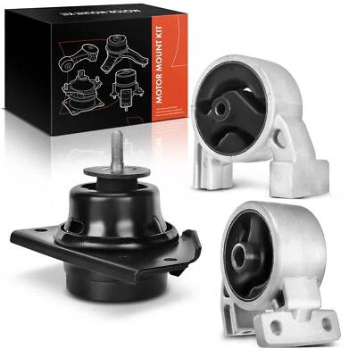 New 3pcs Engine Motor Mount for Hyundai Accent 2006-2011 Kia Rio Rio5 L4 1.6L - Image 1 of 4