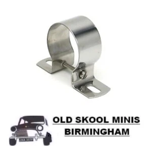 CLASSIC MINI CHROME COIL BRACKET 8B12397 AUSTIN MORRIS COOPER S ROVER BMC 5X4 - Picture 1 of 1