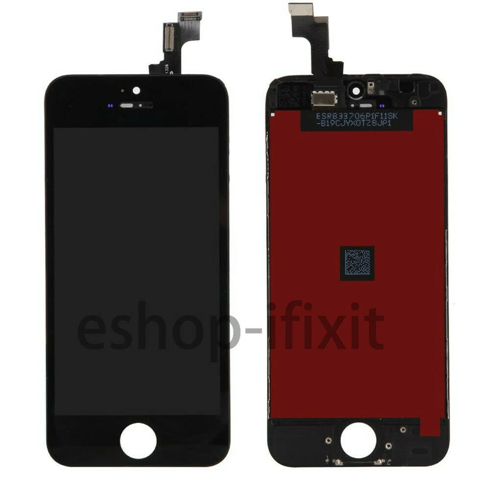 For iPhone 5C Black LCD Display Touch Screen Replacement Digitizer Full Assembly - Image 1 of 1