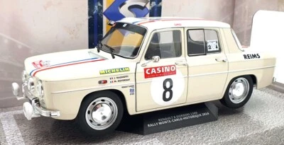 Solido 1/18 Scale Diecast S1803608 - Renault R8 Gordini #8 RMC Historique 2014 - Image 1 of 4