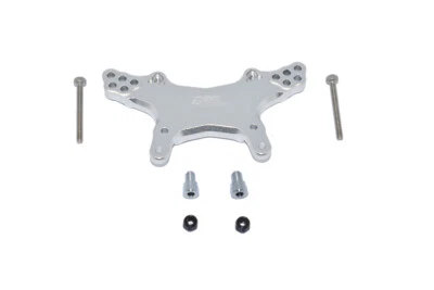 TEAM LOSI MINI-T 2.0 GPM FRONT SILVER ALUMINUM DAMPER MOUNT LM028-S - Image 1 of 3