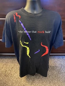 Vintage The House That Rock Built 1998 Roll Hall of Fame Shirt XL Made in USA - Picture 1 of 8