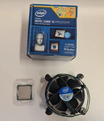 Processore Intel ® Core i5-4690K con dissipatore e scatola originale FUNZIONANTE - Immagine 1 di 4