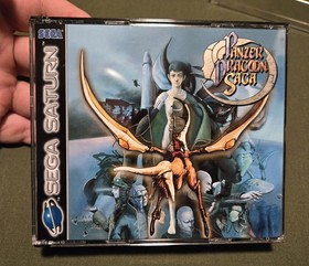 4 Disc Jewel Case Custom Panzer Dragoon Saga - Sega Saturn READ DESCRIPTION 