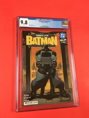 ABSOLUTE BATMAN # 1 CGC 9.8 (2024) 1ª IMPRESIÓN DRAGOTTA CUBIERTA "A" BELLEZA! Foto 1 de 4