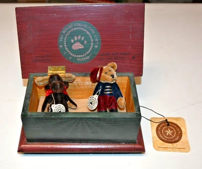 Boyds Bears T. F. Fuzzies Miniature Plush Animals in Miniature Toy Chest - Image 1 of 4