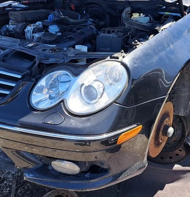 CLEAR HELLA 2003 MERCEDES  CLK 55 AMG DRIVER LEFT HID XENON HEADLIGHT LAMP - Image 1 of 4