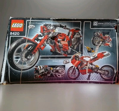 LEGO Technic Street Bike 8420 Not COMPLETE with Box - Image 1 of 2