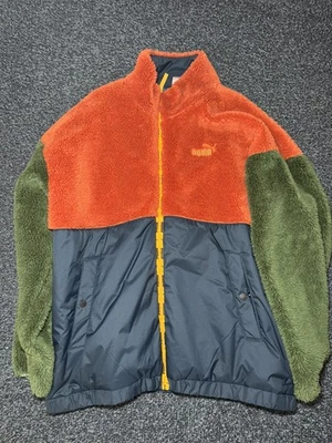 Puma Sherpa Hybrid Outdoor Jacket Warm Chestnut - 2XL 849353 64 - Image 1 of 4