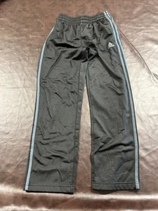 PANTALONES DE CHÁNDAL ADIDAS NIÑOS JÓVENES MEDIO NEGRO GRIS RAYAS - Imagen 1 de 3