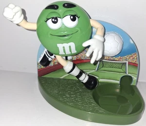 M&M's Soccer Green Limited Edition Süßigkeitenspender 2001 gebraucht ohne Karton - Bild 1 von 12