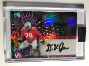 DeWand Jones 2023 Wild Card SMASHING ROOKIE RC AUTO SP OHIO STATE OSU /25 - Picture 1 of 2