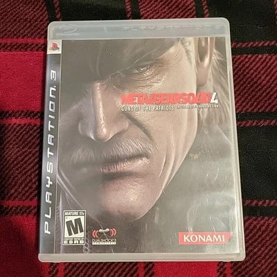 METAL GEAR SOLID 4 PS3 GAME WITH MANUAL .. - Image 1 of 4