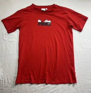 PUMA x HELLO KITTY Big Girls’ Short Sleeve T Shirt Red Size XS - Picture 1 of 7