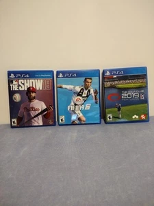 PS4 Games Lot Of (3) Tested And Working / PlayStation 4 Games in Good Condition - Picture 1 of 24