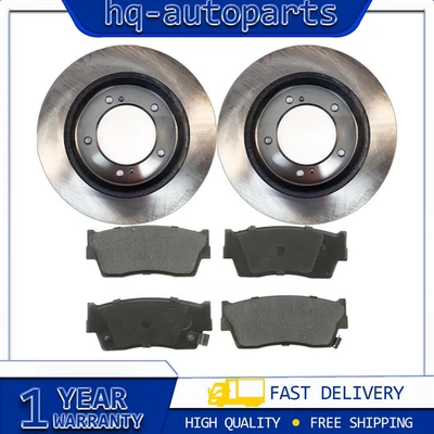 Pastillas de freno de cerámica rotores de freno delanteros 3 piezas se adapta a base Geo Tracker 1,6 L Foto 1 de 4