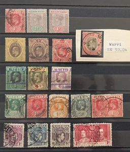 Nigeria lot classic stamps used and some MH - Picture 1 of 1