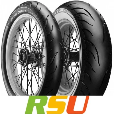 Motorradreifen Avon Cobra Chrome 130/60B19 61 V Sommerreifen - Bild 1 von 2