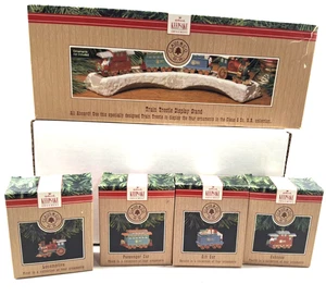 Hallmark Keepsake Claus & Co R.R. 1991 vintage Set completo - Foto 1 di 7