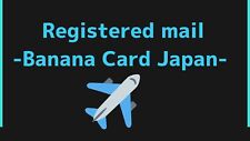 Tracking Number - Banana Card Japan - 