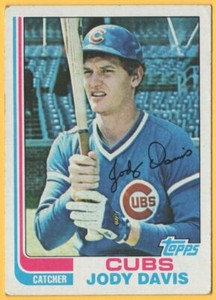 1982 Topps Jody Davis RC Chicago Cubs #508